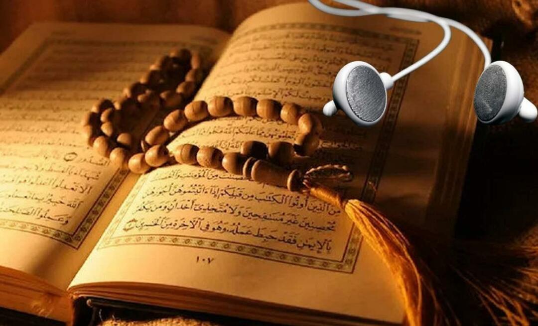 Poate fi ascultat Coranul la televizor, radio sau telefon? Se poate face hatim-ul meu doar ascultând?