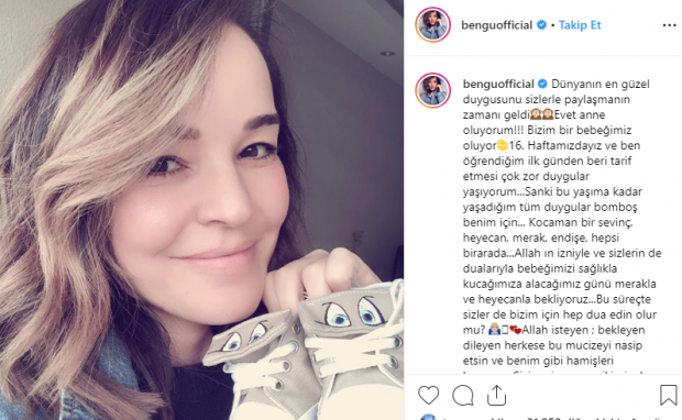 Cântăreața Bengü a anunțat că este însărcinată!