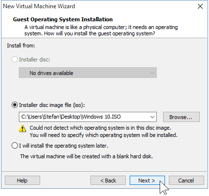 03 File de instalare Windows 10 ISO