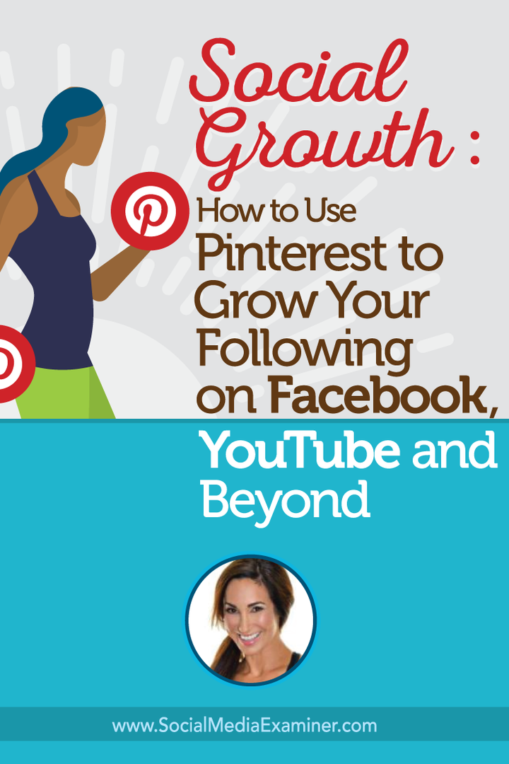 Creștere socială: cum să utilizați Pinterest pentru a vă dezvolta următorii pe Facebook, YouTube și dincolo: examinator de rețele sociale