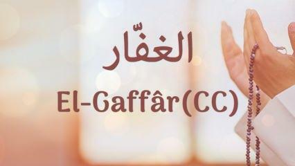 Ce înseamnă al-Ghaffar? Care sunt virtuțile numelui Al-Ghaffar? Esmaul Husna Al-Gaffar...