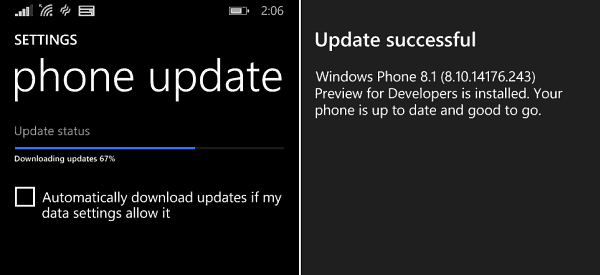 Microsoft actualizează Windows Phone 8.1 pentru dezvoltatori