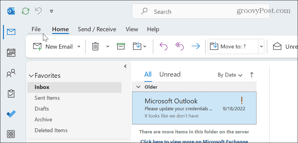 Imprimați un e-mail din Outlook
