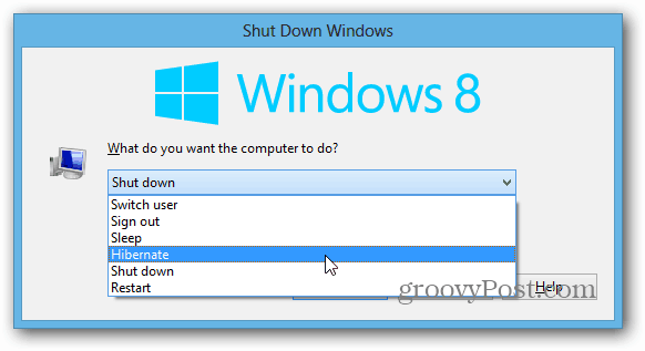 Opriți Windows 8 Desktop
