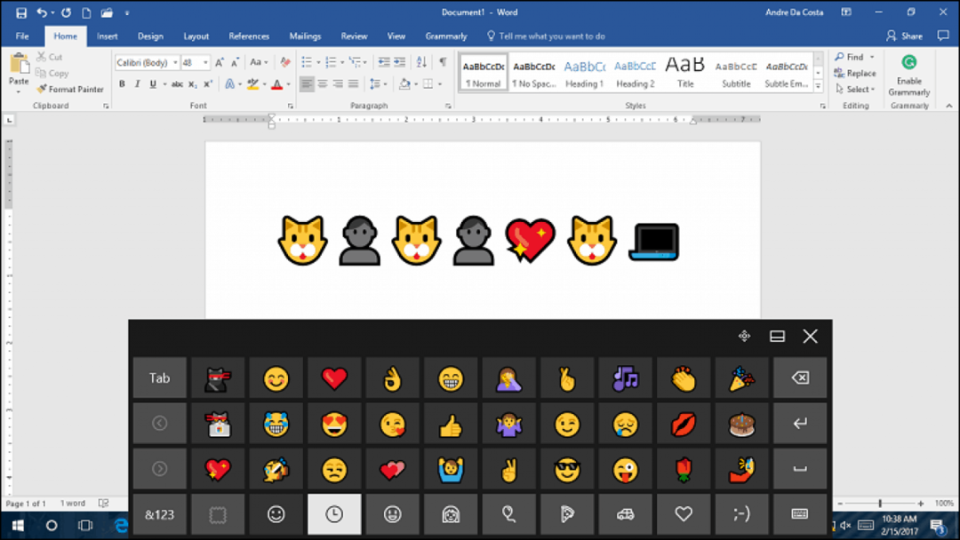 activați emoji Windows 10 tastatură Microsoft tastatură