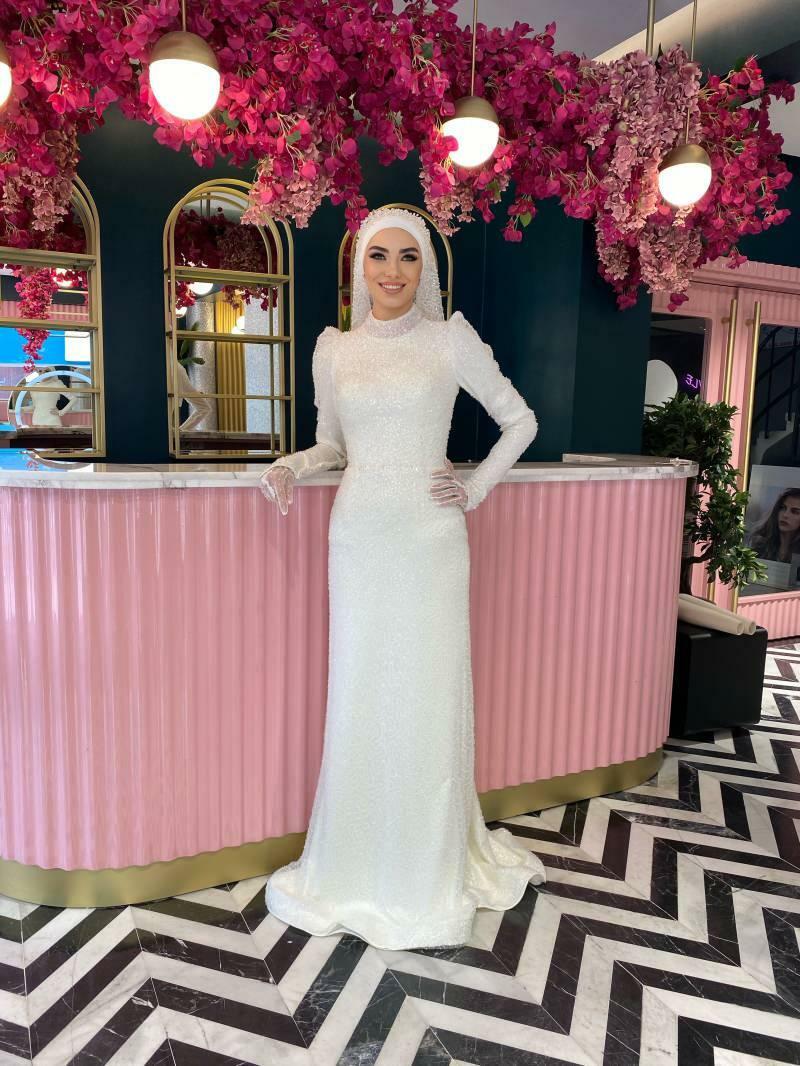 2021 modele de rochii de mireasă hijab