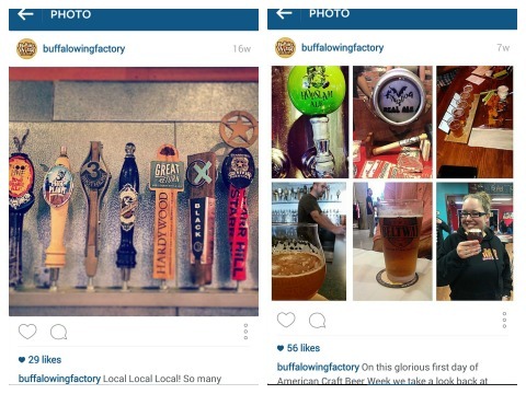 Atât producătorii de bere, cât și restaurantele se sprijină reciproc cu preluări de robinet, care sunt motive bogate pentru fotografiile și etichetele Instagram.