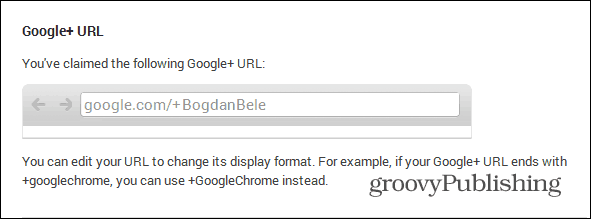 url personalizat Google despre modificarea linkurilor