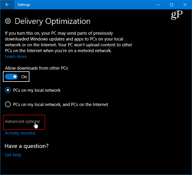 Advanced Optimization Delivery