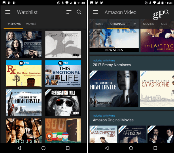 Aplicația video Amazon Prime este acum disponibilă în magazinul Google Play din SUA