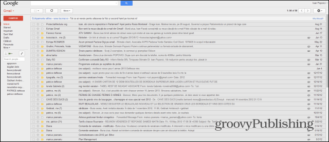 Gmail stil vechi