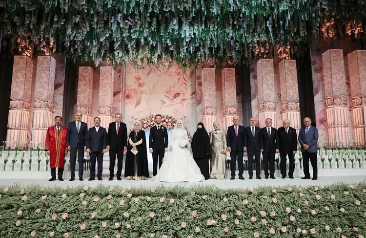 Ceremonia de nuntă a nepotului președintelui Erdogan, Osama Erdoğan