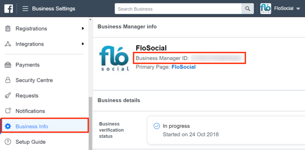 Utilizați Facebook Business Manager, Pasul 9.