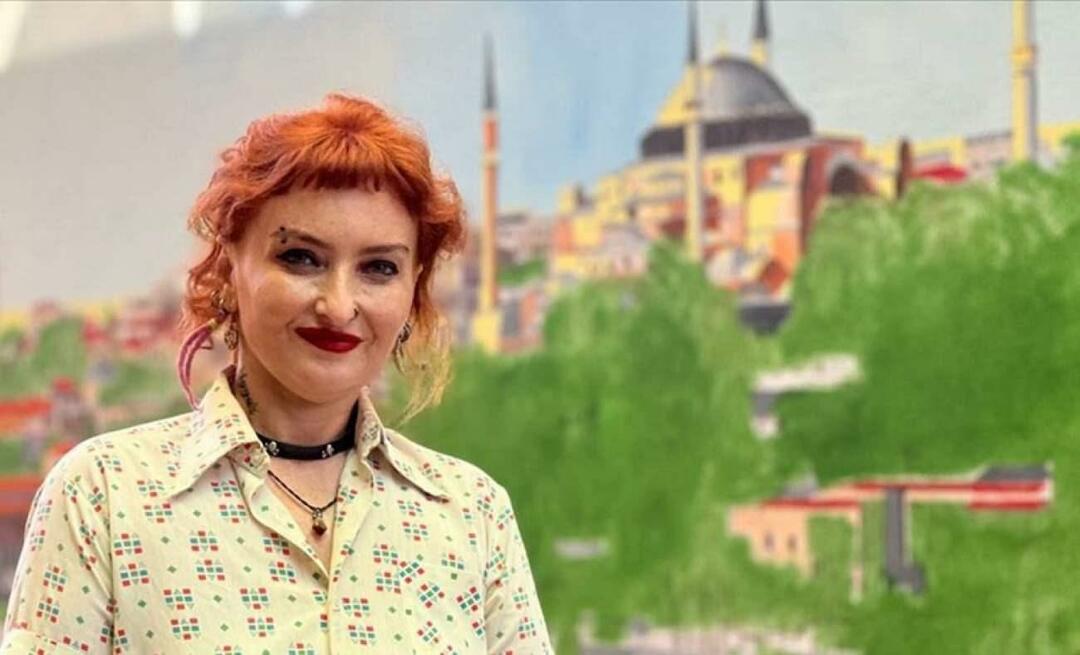 Pictură gigantică din Istanbul în 100 de zile! Mișcare admirabilă a lui Alev Özas