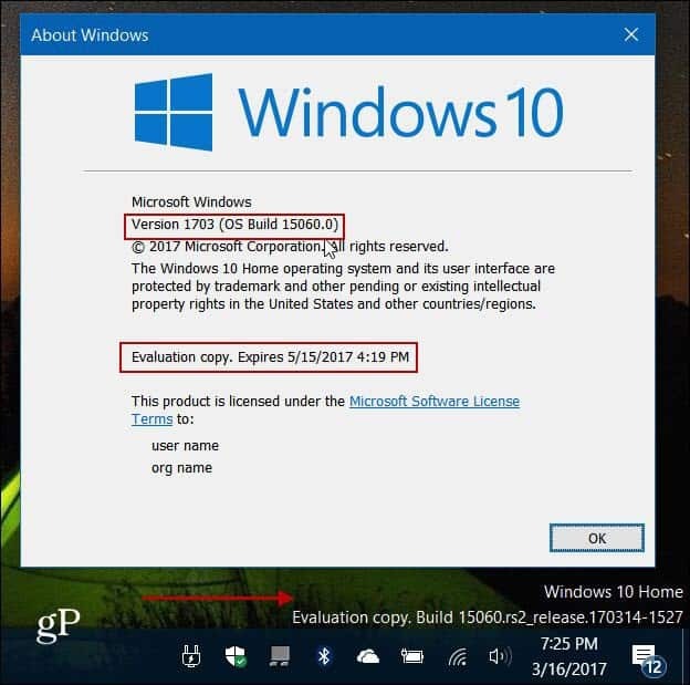 Windows 10 Creators Update Insider Build 15060 pentru PC disponibil acum