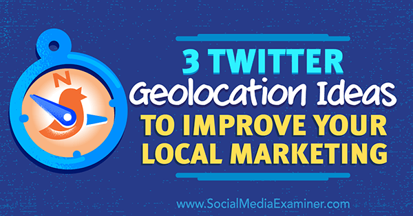 căutare locală pe twitter utilizând geolocalizarea