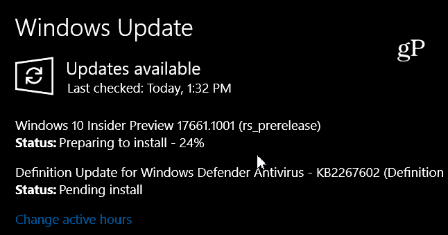 Windows 10 Redstone 5 Previzualizare Build 17661
