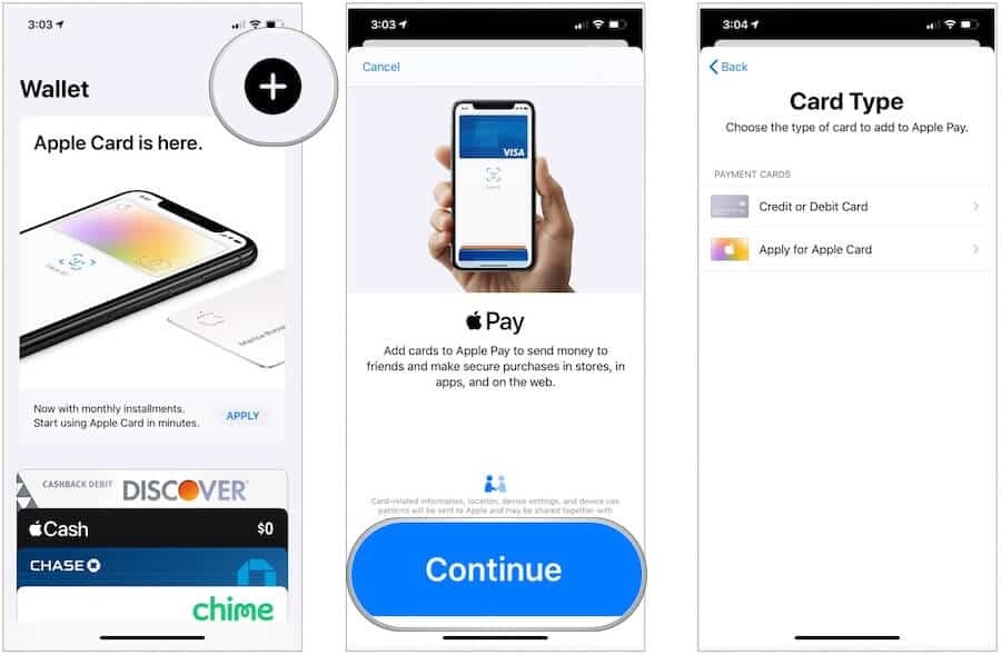 Configurare Apple Pay pe iPhone