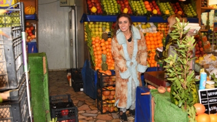 300 TL de cumpărături de fructe de la Yıldız Tilbe