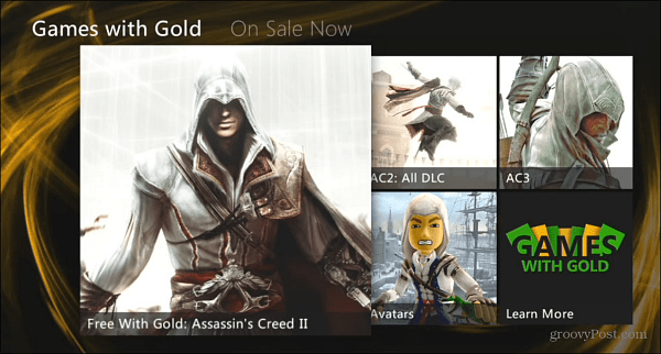 Xbox Live Gold Assassin’s Creed II