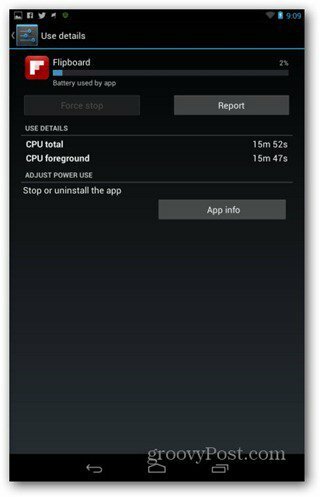 Informații despre aplicația Nexus 7