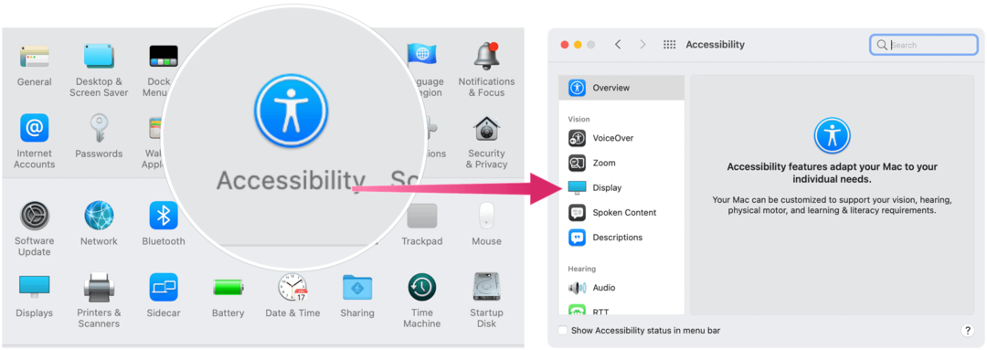 Accesibilitate: Cum se schimbă culoarea cursorului în MacOS Monterey