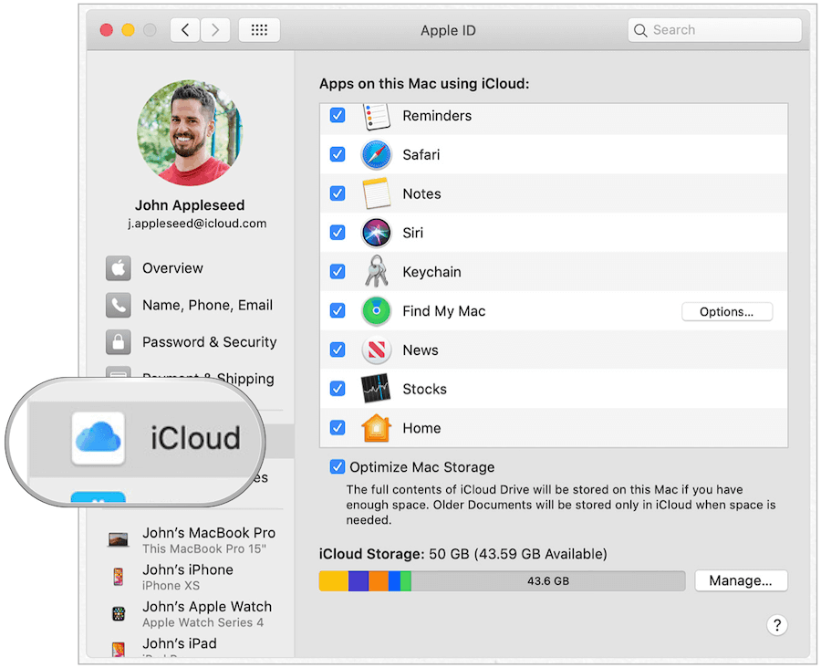 Keychain iCloud pentru Mac