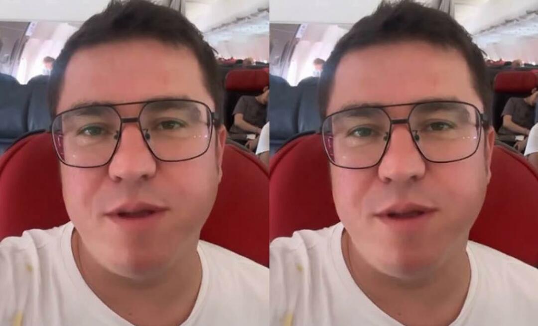 ¡Los momentos difíciles de Ibrahim Büyükak en el avión! Sorprendido por lo que pasó
