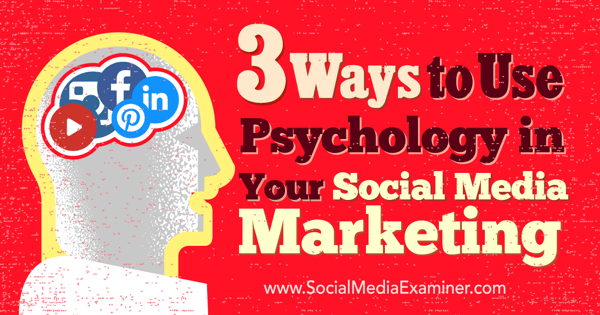 psihologia în marketingul social media