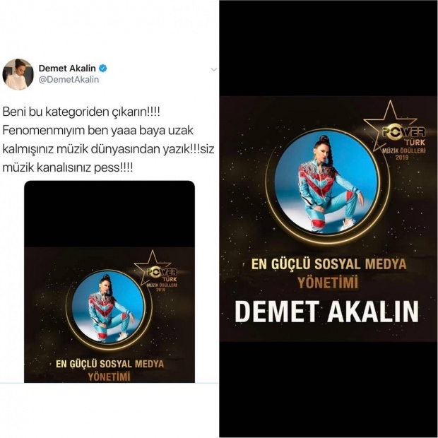 Categoria de premii care o înnebunește pe Demet Akalın!
