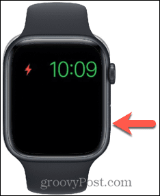 buton lateral Apple Watch