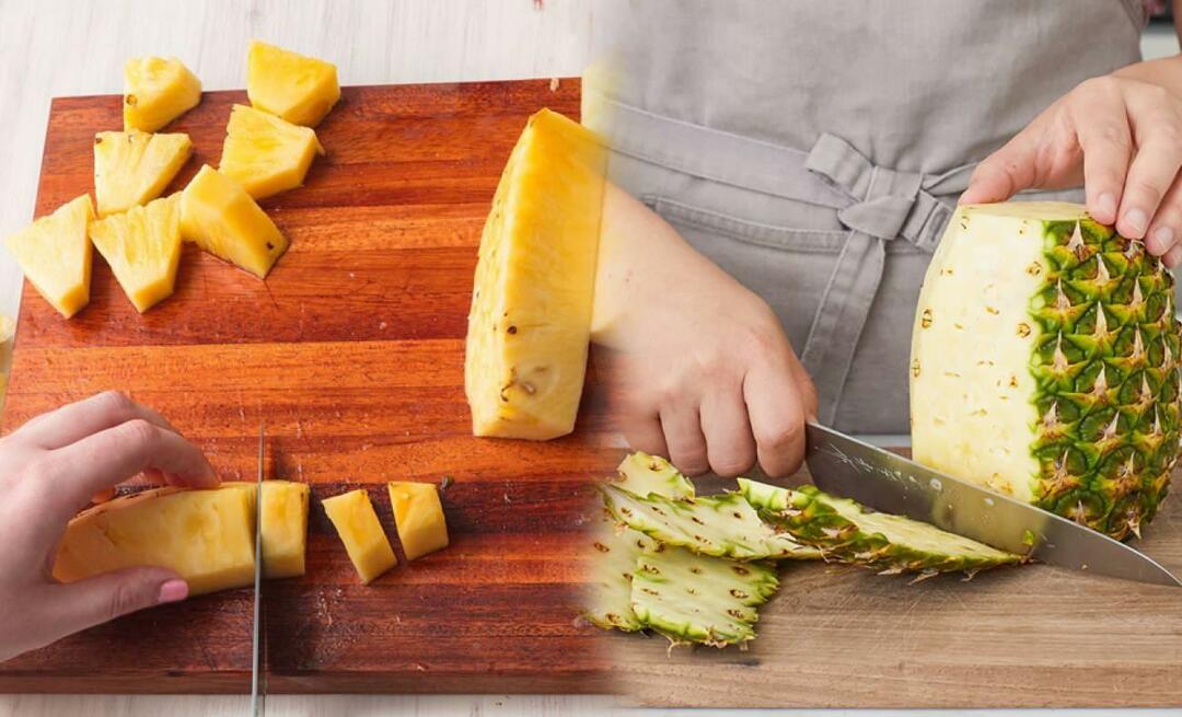 Cum să cureți ananasul cel mai ușor? Cum să tai un ananas? Care sunt metodele de curățare a ananasului