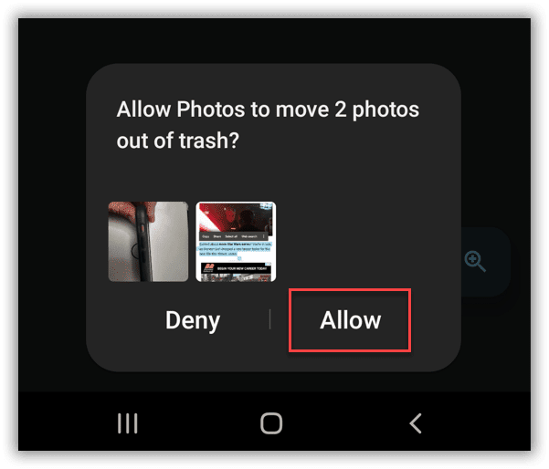 Recuperați fotografiile șterse pe Android