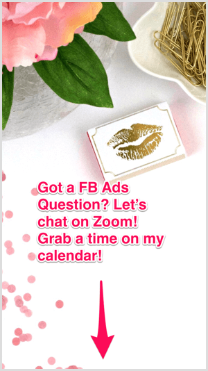 Instagram story ad ask