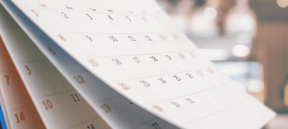Cum să faci un calendar în Word