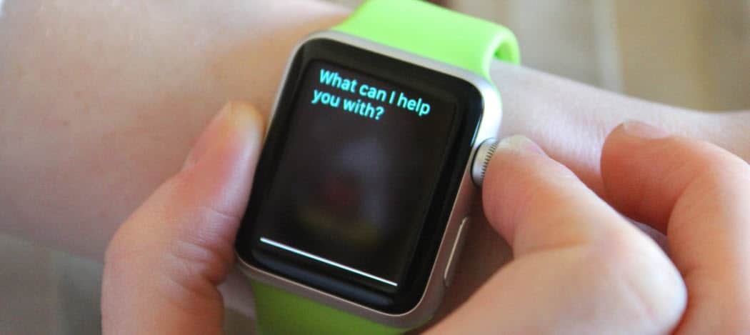 Cum să utilizați Siri pentru a căuta pe Apple Watch