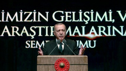 Cuvinte de laudat de la președintele Erdoğan către Diriliș Ertuğrul