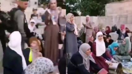 Femeile palestiniene care reacționează fără teamă la Israelul care ocupă!