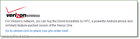 Verizon trece pe Nexus One, lansează Droid Incredible [groovyNews]