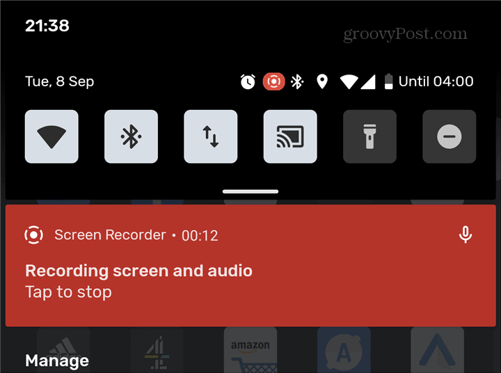 Înregistrare Android Screen Recorder