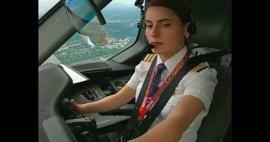 Succesul femeilor turce din fiecare domeniu s-a arătat din nou! De o femeie pilot turcă...