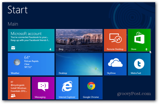Cum să actualizați aplicațiile Windows 8