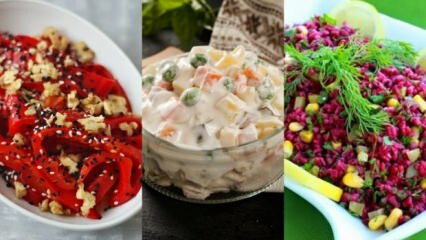 Retete diferite de salate 