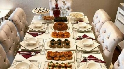 Sugestii speciale de prezentare pentru tabele iftar