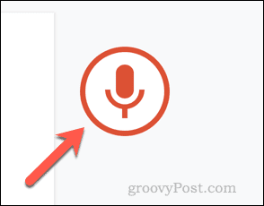 Dezactivați tastarea vocală în Google Docs