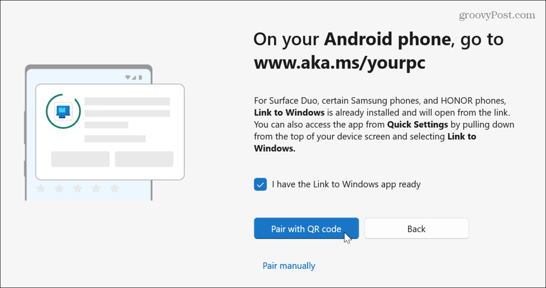 Cum să transferați fotografii de pe Android pe Windows 11 cu Phone Link