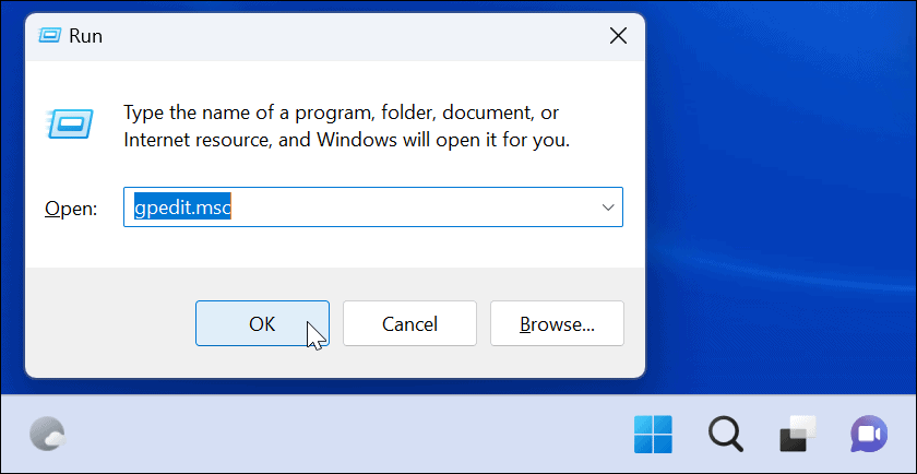 gpedit blochează utilizatorii de la setările din Windows 11