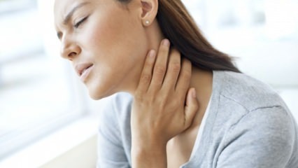 Cum se duce durerea în gât?