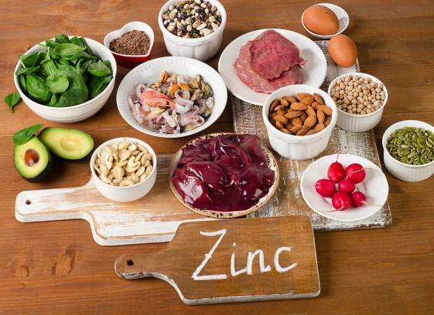 alimente bogate în zinc