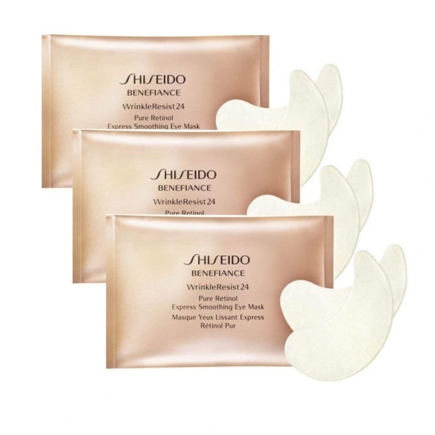 Resist24 Mască de ochi netedă retinolă expresă Ridiferentă a ridului de beneficii Shiseido
